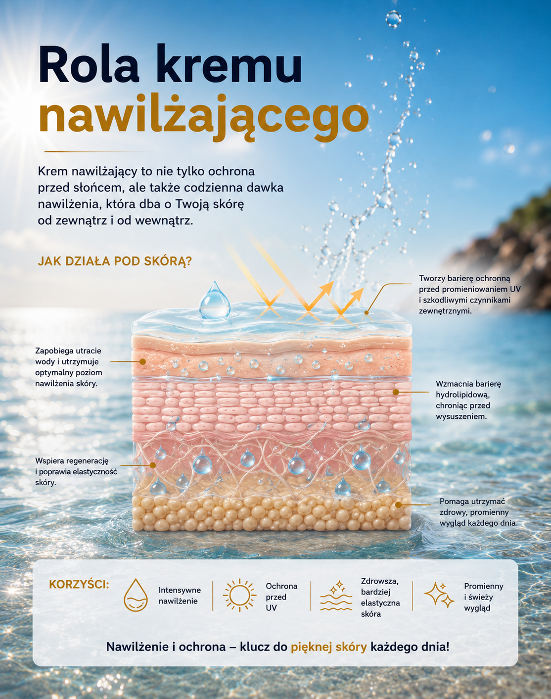 Krem z Filtrem SPF 90 do Twarzy i Ciała – Rozświetlający Krem Przeciwsłoneczny, Kontrola Sebum, Nawilżający, Codzienna Ochrona UV