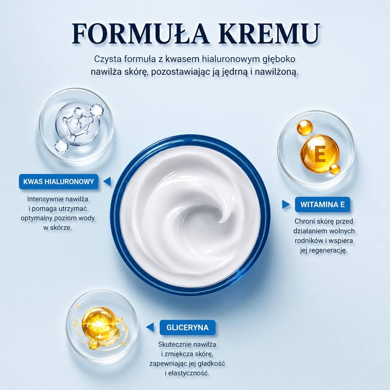 Hyalu-Gel 24H Żelowy Krem Nawilżający z Kwasem Hialuronowym do Skóry Bardzo Suchej (50g)