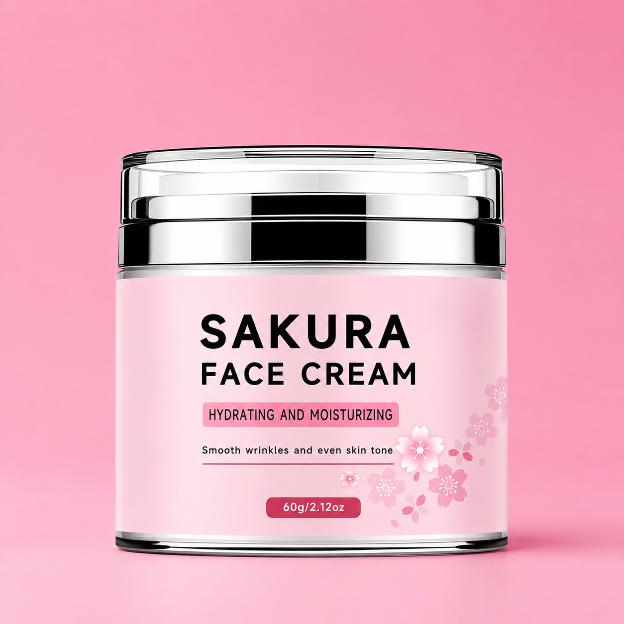 YOUNGCOME Krem z Kwiatów Wiśni Nawilżająco-Naprawczy Krem do Twarzy z Esencją Anti-Aging