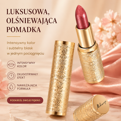 Błyszcząca Pomadka do Ust – Intensywny Kolor i Długotrwały Efekt