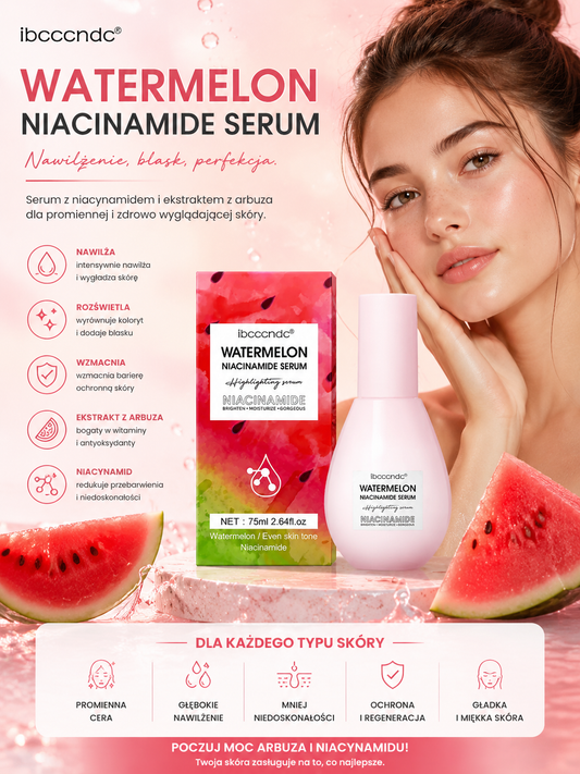 Watermelon Glow Niacinamide Dew Drops – Serum Rozświetlające i Baza pod Makijaż 75 ml
