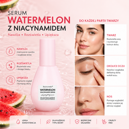 Watermelon Glow Niacinamide Dew Drops – Serum Rozświetlające i Baza pod Makijaż 75 ml