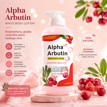 Alpha Arbutin Brightening Body Lotion 500 ml – Rozświetlający Balsam do Ciała