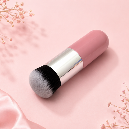Pędzel do podkładu i korektora Flat Chubby – precyzyjna aplikacja BB, CC i Foundation
