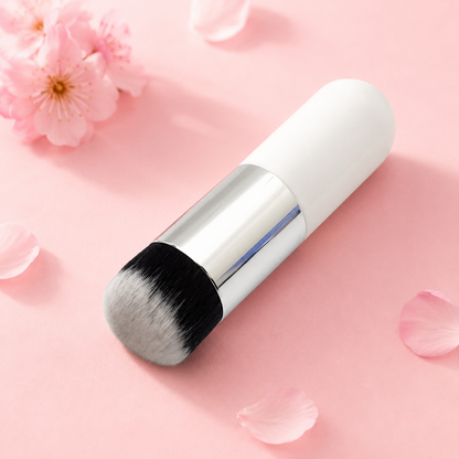 Pędzel do podkładu i korektora Flat Chubby – precyzyjna aplikacja BB, CC i Foundation