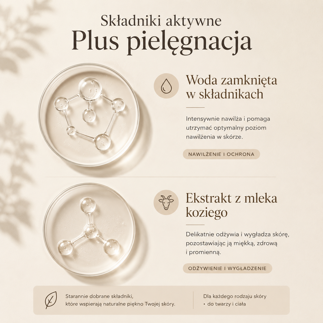 Krem z Mlekiem Kozim i Pro-Xylane – Intensywnie Nawilżający Krem do Twarzy i Ciała 100 g