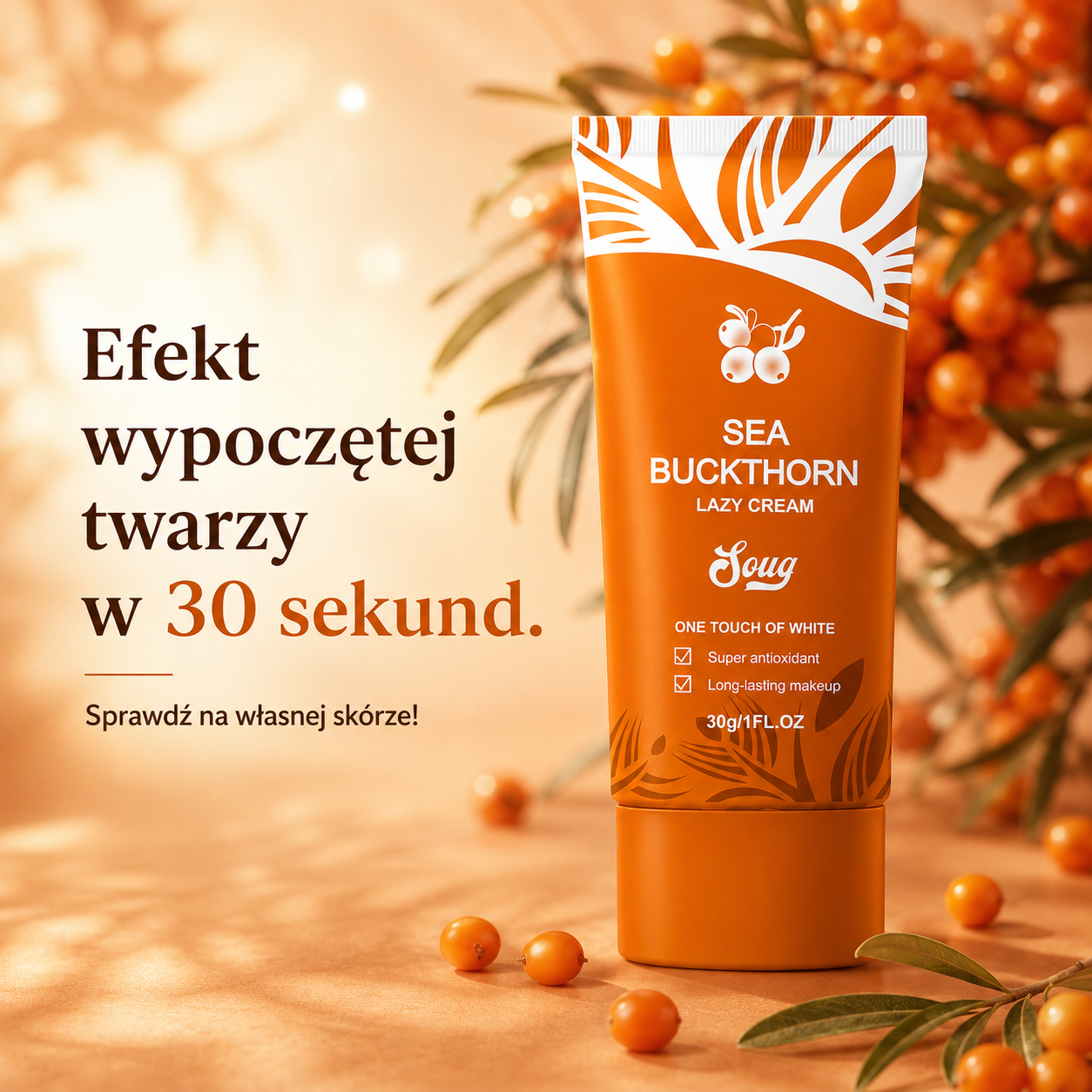 Krem nawilżający i rozjaśniający Jaysuing – łagodna pielęgnacja twarzy, 30g