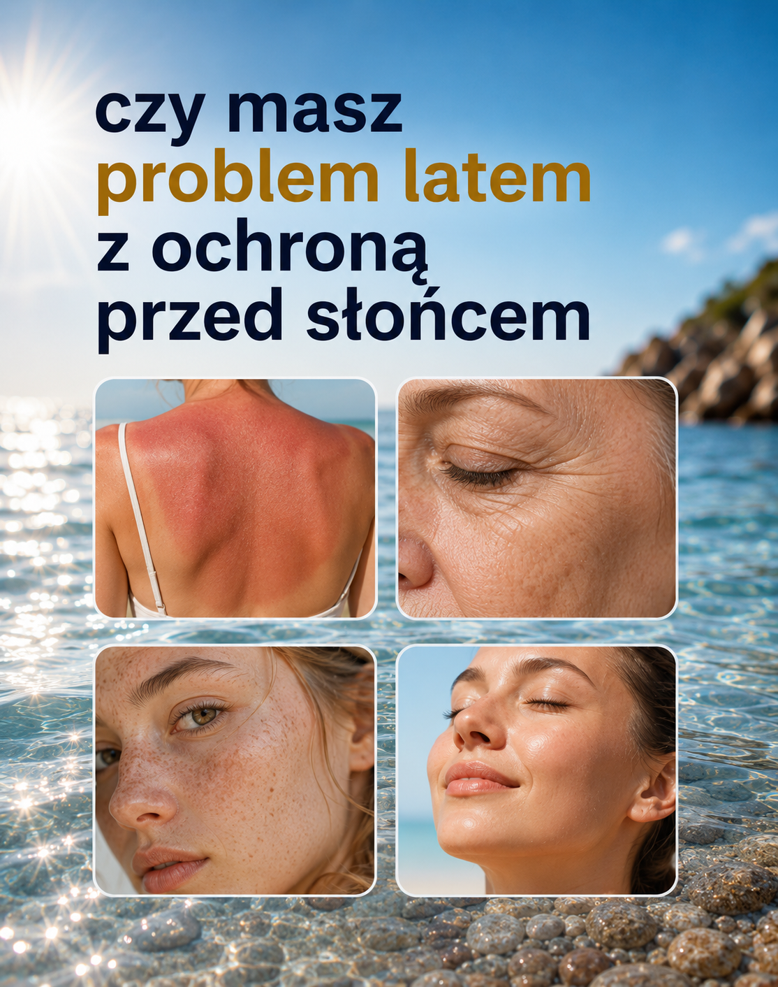 Krem z Filtrem SPF 90 do Twarzy i Ciała – Rozświetlający Krem Przeciwsłoneczny, Kontrola Sebum, Nawilżający, Codzienna Ochrona UV