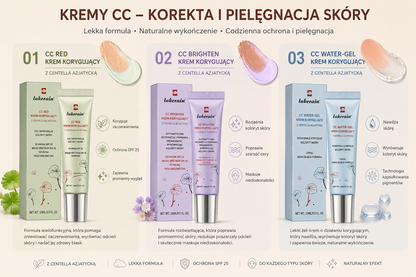 Erborian CC Cream Koreański Podkład Kameleon o Wysokim Kryciu z Efektem Glow