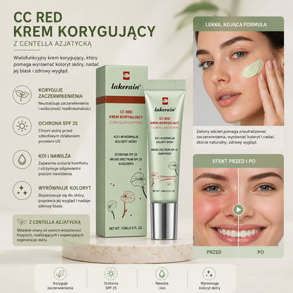 Erborian CC Cream Koreański Podkład Kameleon o Wysokim Kryciu z Efektem Glow