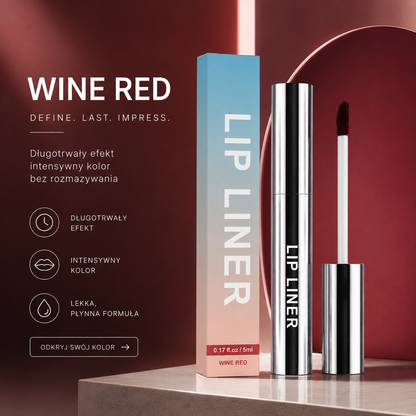 Peel Off Lip Liner – Wodoodporna Płynna Pomadka do Ust 5ml  Long Lasting & Moisturizing