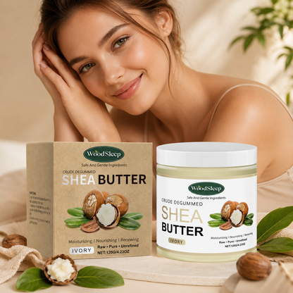 Naturalne Masło Shea Głębokie Nawilżenie Ciała i Twarzy 120g