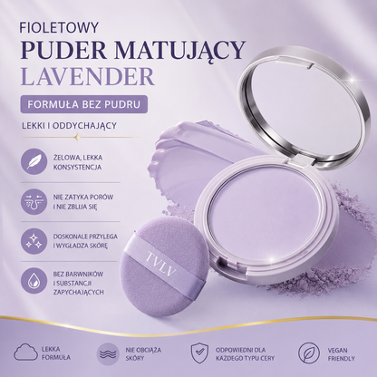 Fioletowy Kremowy Puder do Twarzy Cream to Powder – Matujący, Wygładzający i Konturujący Efekt