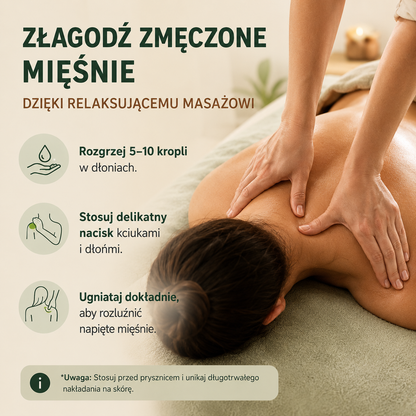 Olejek do Masażu Antycellulitowego 100ml/240ml – Nawilżający Olejek SPA z Kolagenem