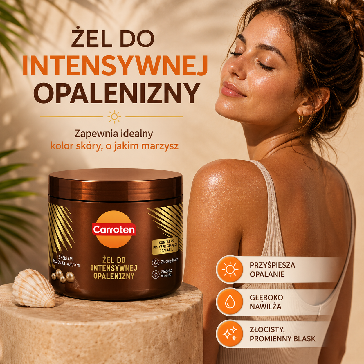 Brązujący Balsam Opalający Bronze Tanning Lotion 150 g