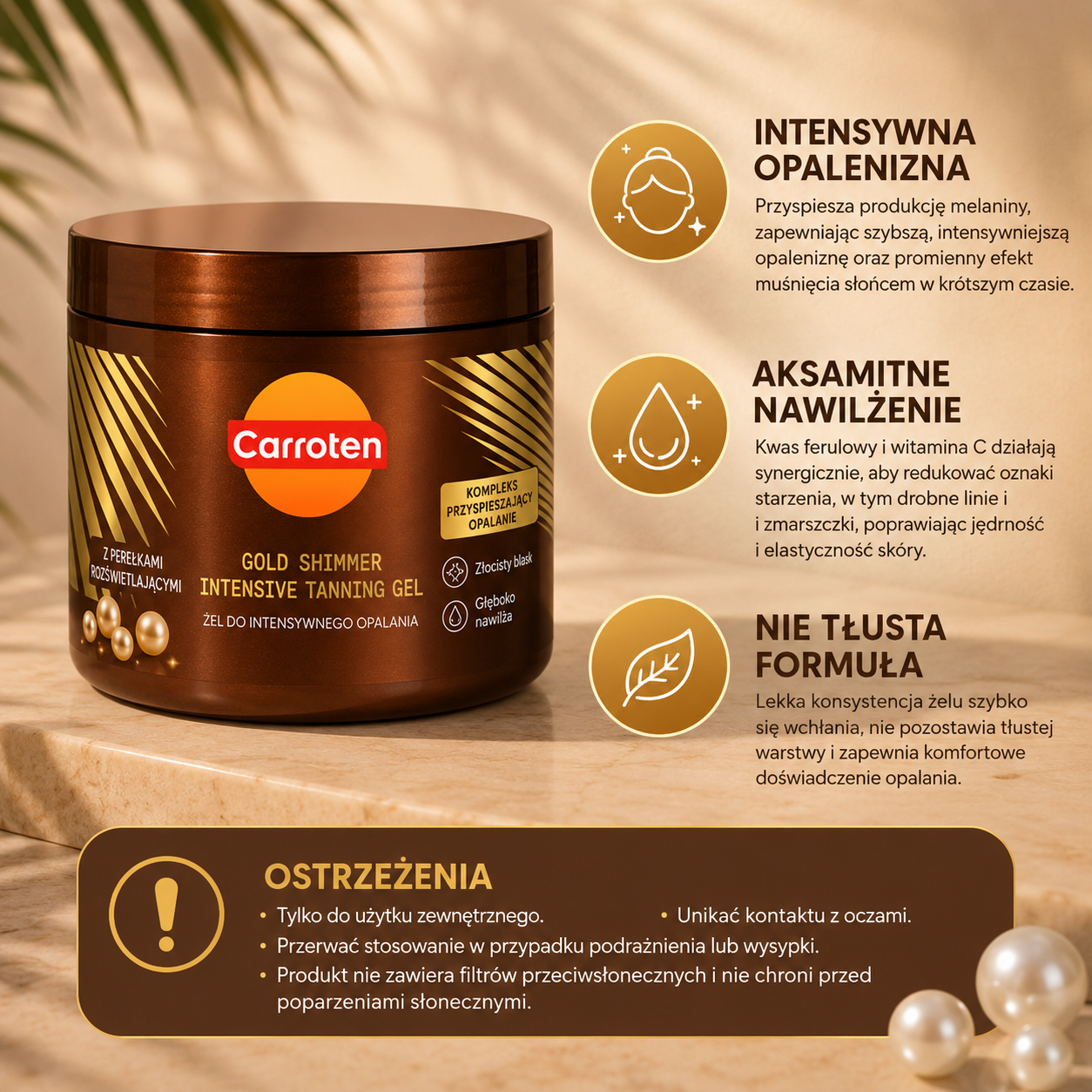 Brązujący Balsam Opalający Bronze Tanning Lotion 150 g