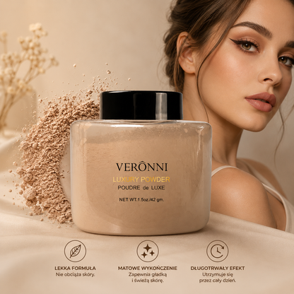 VERONNI Loose Powder – Matujący Puder Sypki Banana Powder 42 g