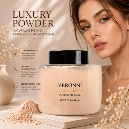 VERONNI Loose Powder – Matujący Puder Sypki Banana Powder 42 g