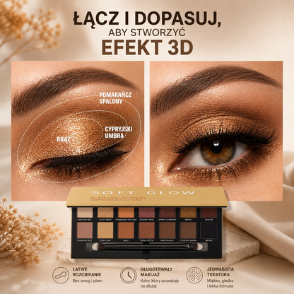 Earth Tone Eyeshadow Palette – Paleta Cieni w Odcieniach Ziemi