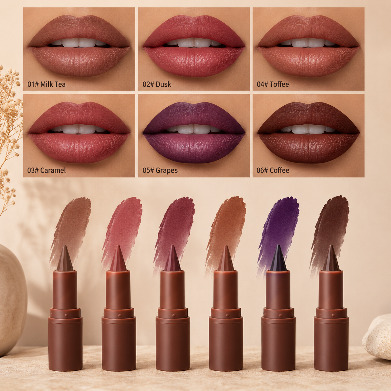 Lakerain Lip Liner Matte Velvet — wodoodporna konturówka do ust