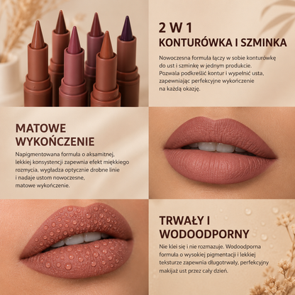 Lakerain Lip Liner Matte Velvet — wodoodporna konturówka do ust