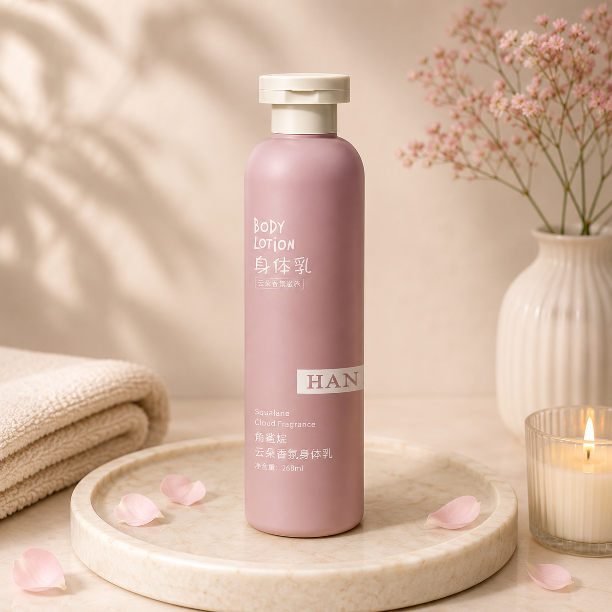 Balsam do ciała ze skwalanem REAROYA – nawilżający i perfumowany