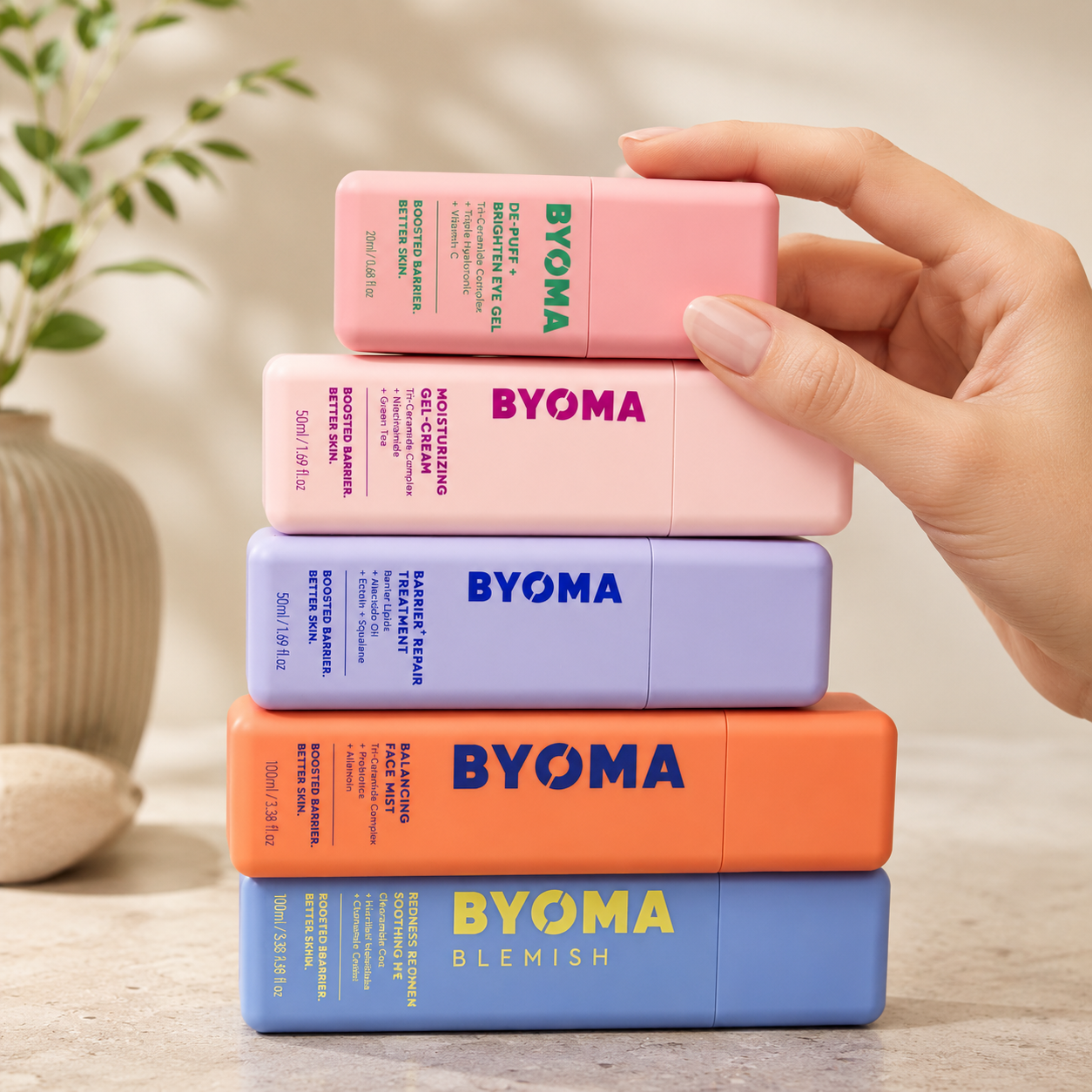 BYOMA Phyto-Mucin Glow Serum – Nawilżające Serum Rozświetlające
