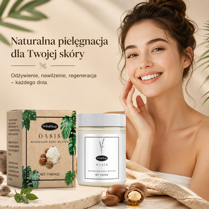 Masło do Ciała z Magnezem i Masłem Shea – Intensywne Nawilżenie i Regeneracja 114 g