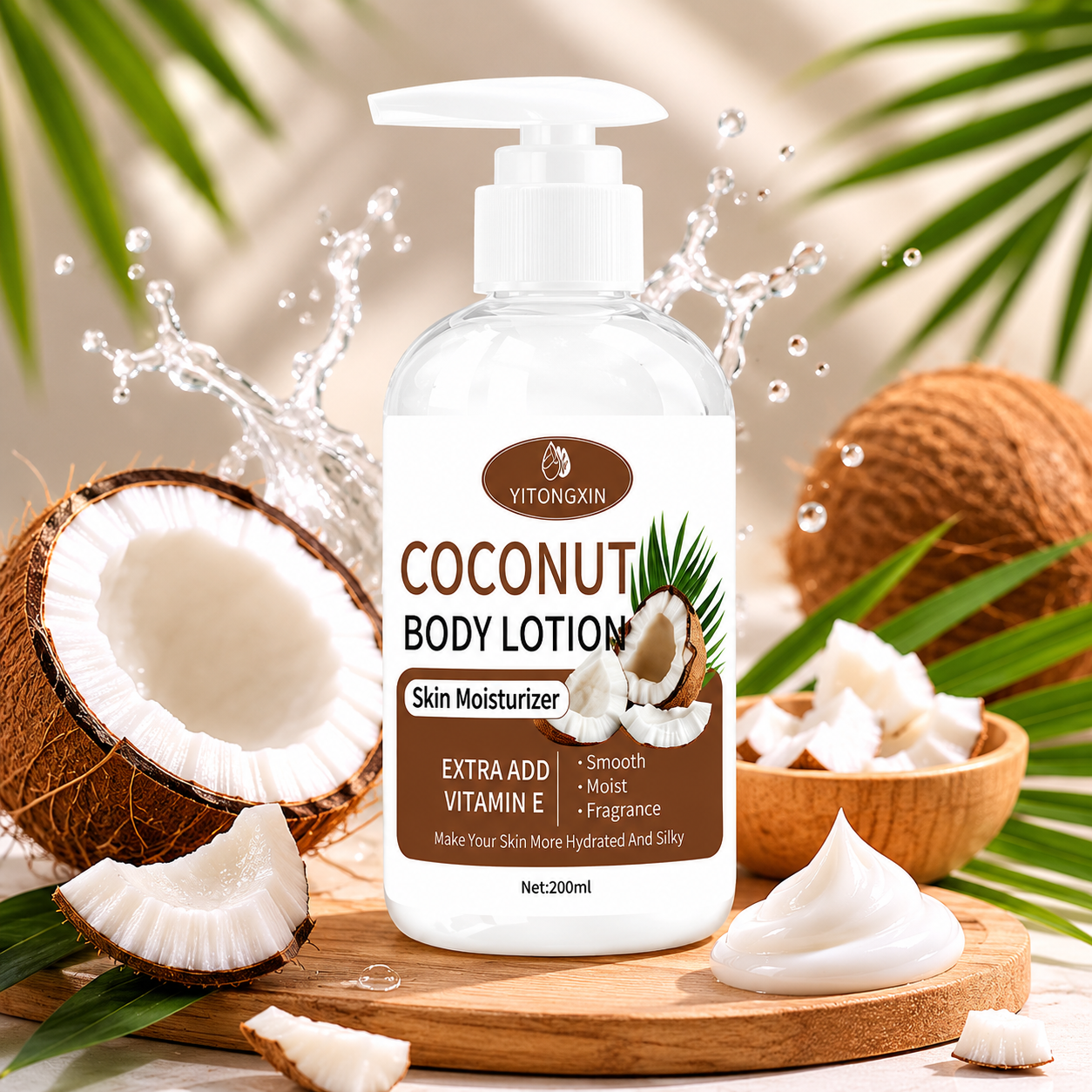 Coconut Vitamin E Body Lotion 500 ml – Intensywnie Nawilżający Balsam do Ciała
