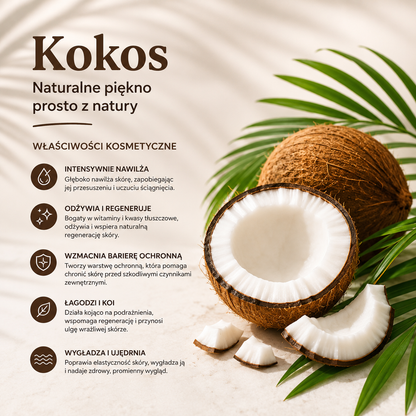 Coconut Vitamin E Body Lotion 500 ml – Intensywnie Nawilżający Balsam do Ciała