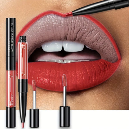 Ultra Precyzyjna Wodoodporna Konturówka do Ust – Trwały Pigment & Idealny Kontur  16 Kolorów