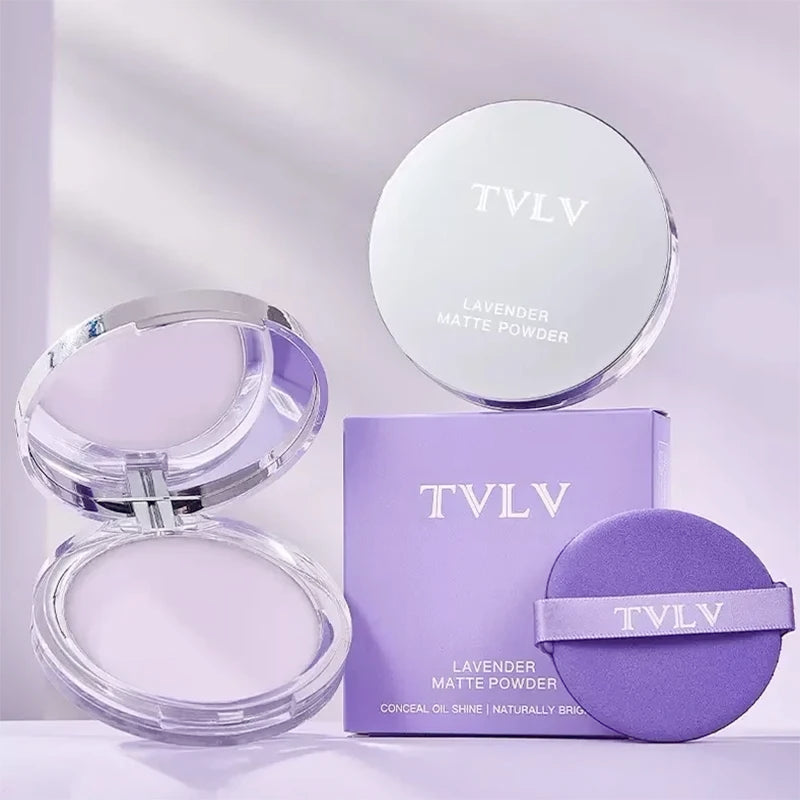 Fioletowy Kremowy Puder do Twarzy Cream to Powder – Matujący, Wygładzający i Konturujący Efekt