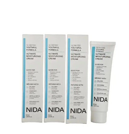Krem nawilżający do twarzy NIDA – naturalne składniki, szybkie wchłanianie, 100ml