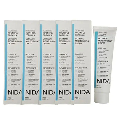 Krem nawilżający do twarzy NIDA – naturalne składniki, szybkie wchłanianie, 100ml