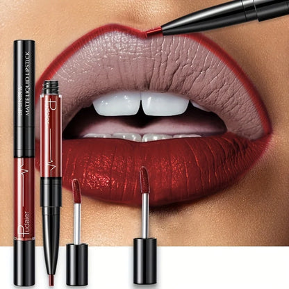Ultra Precyzyjna Wodoodporna Konturówka do Ust – Trwały Pigment & Idealny Kontur  16 Kolorów