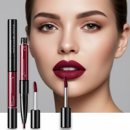 Ultra Precyzyjna Wodoodporna Konturówka do Ust – Trwały Pigment & Idealny Kontur  16 Kolorów