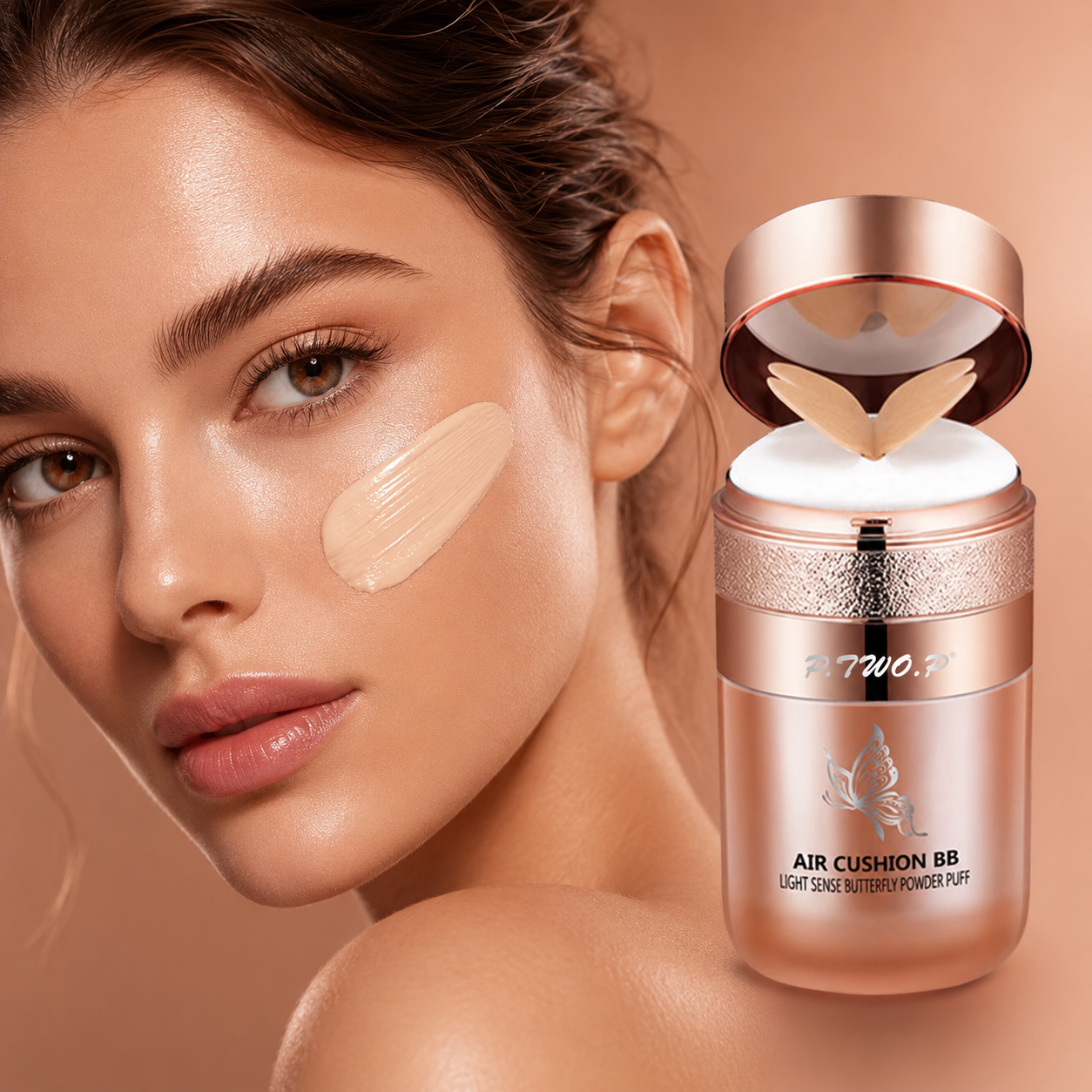 Podkład BB Cream w poduszeczce P.TWO.P – krycie, nawilżenie, wodoodporność, 30ml