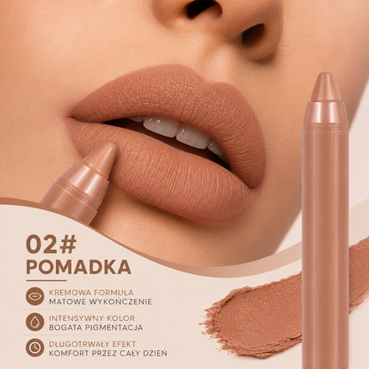 Trwała konturówka do ust waterproof – pełniejsze usta i matowy efekt