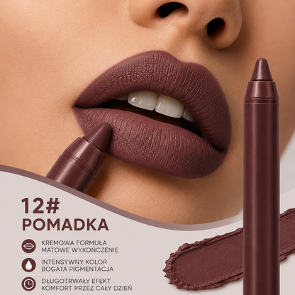 Trwała konturówka do ust waterproof – pełniejsze usta i matowy efekt