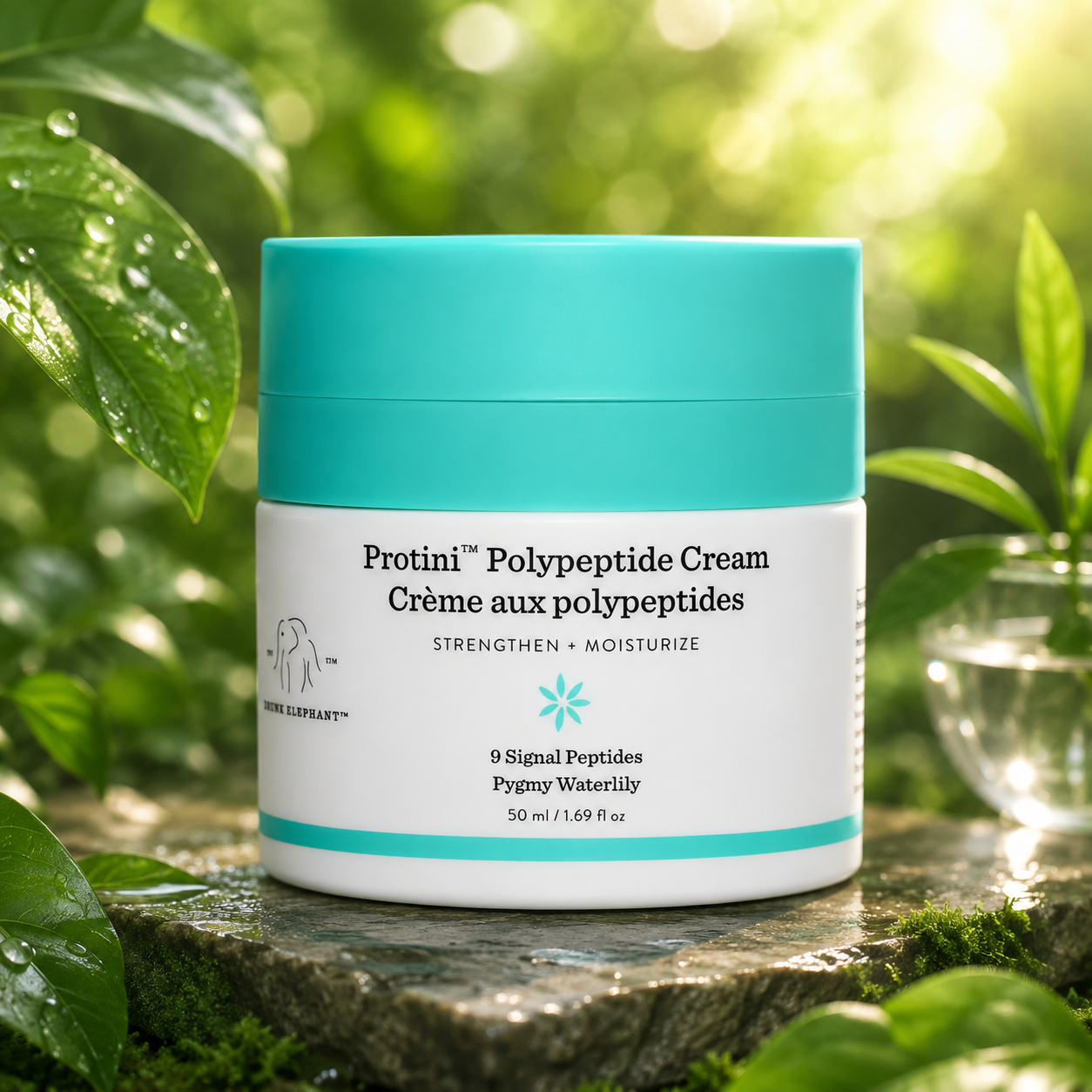 Peptydowy krem ujędrniający do twarzy – długotrwałe nawilżenie, anti-aging, 50ml