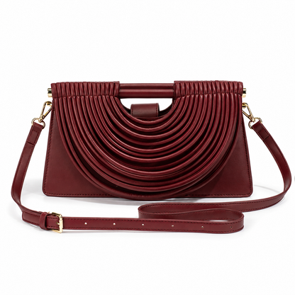 Elegancka Torebka Damska z Metalowym Uchwytem – Designerska Torebka na Ramię i Crossbody